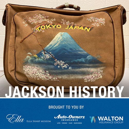 Jackson History - Jack Williams Hand Painted Bag